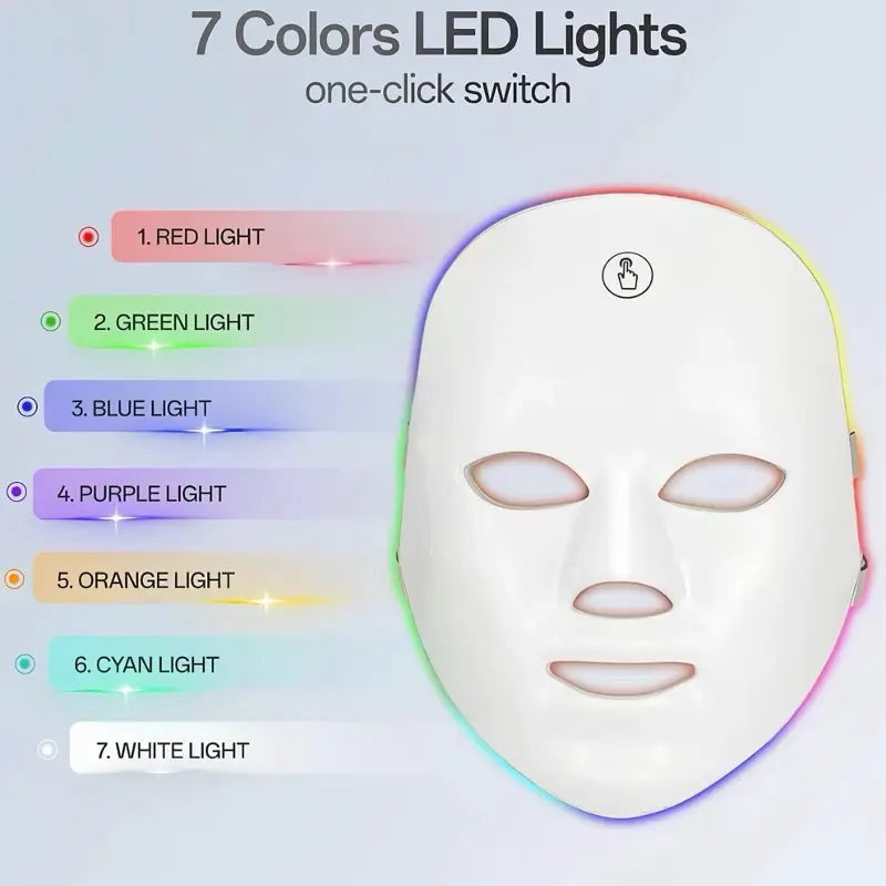 Transform Your Skin with LED Light Therapy Mask for Radiant Beauty